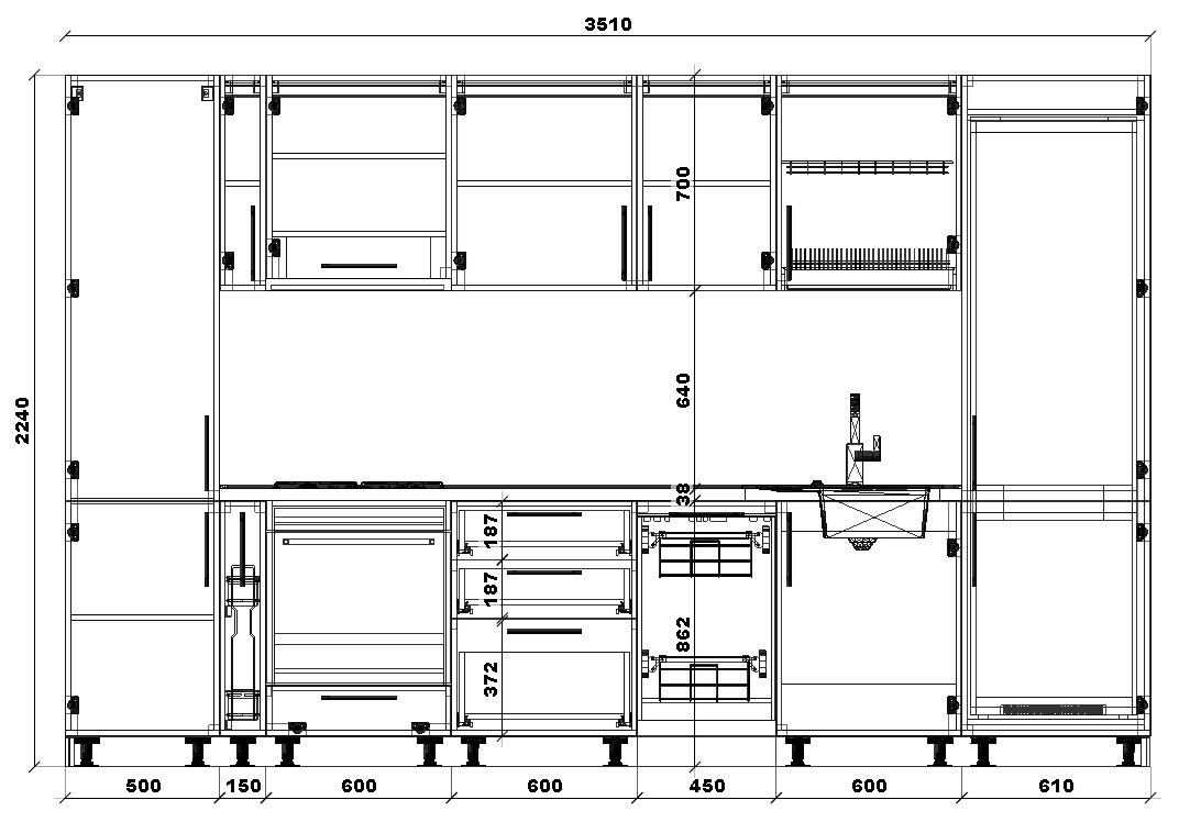 Mobilă bucătărie EGGER PRO AMBIENT Taupe / Pin Cascina – Transport și Montaj Incluse